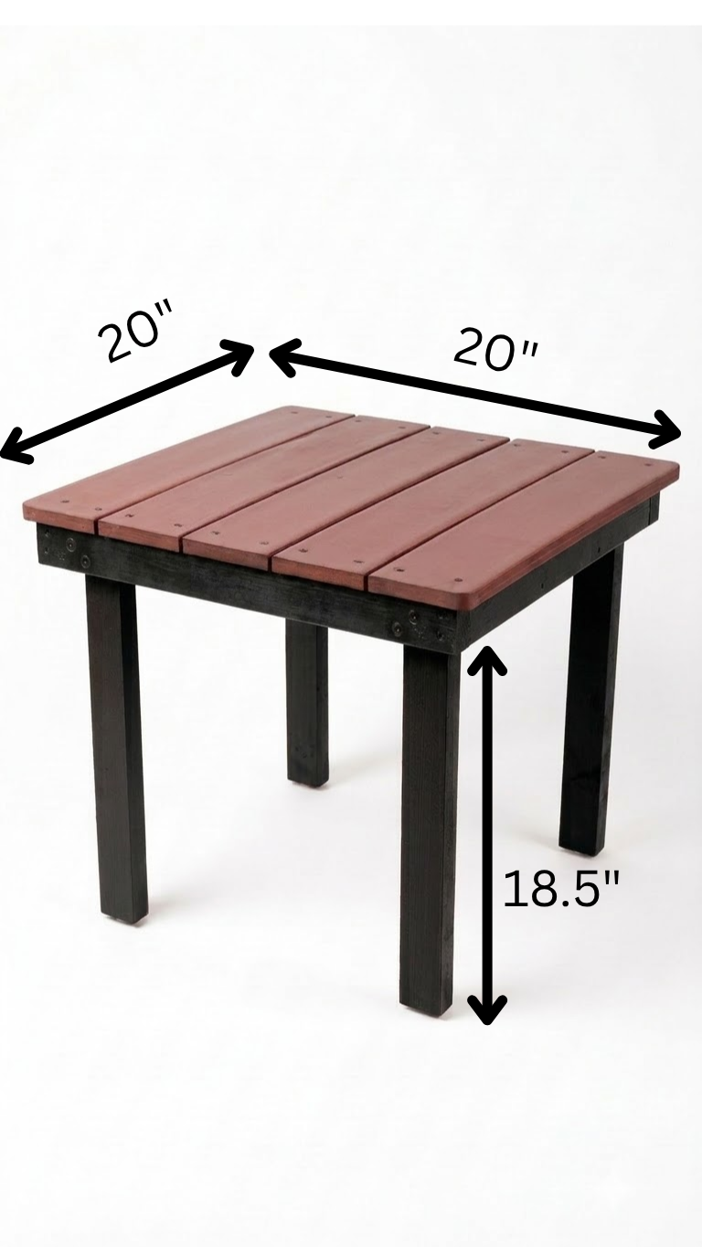 UNWOOD COFFEE TABLE CHAIR SET