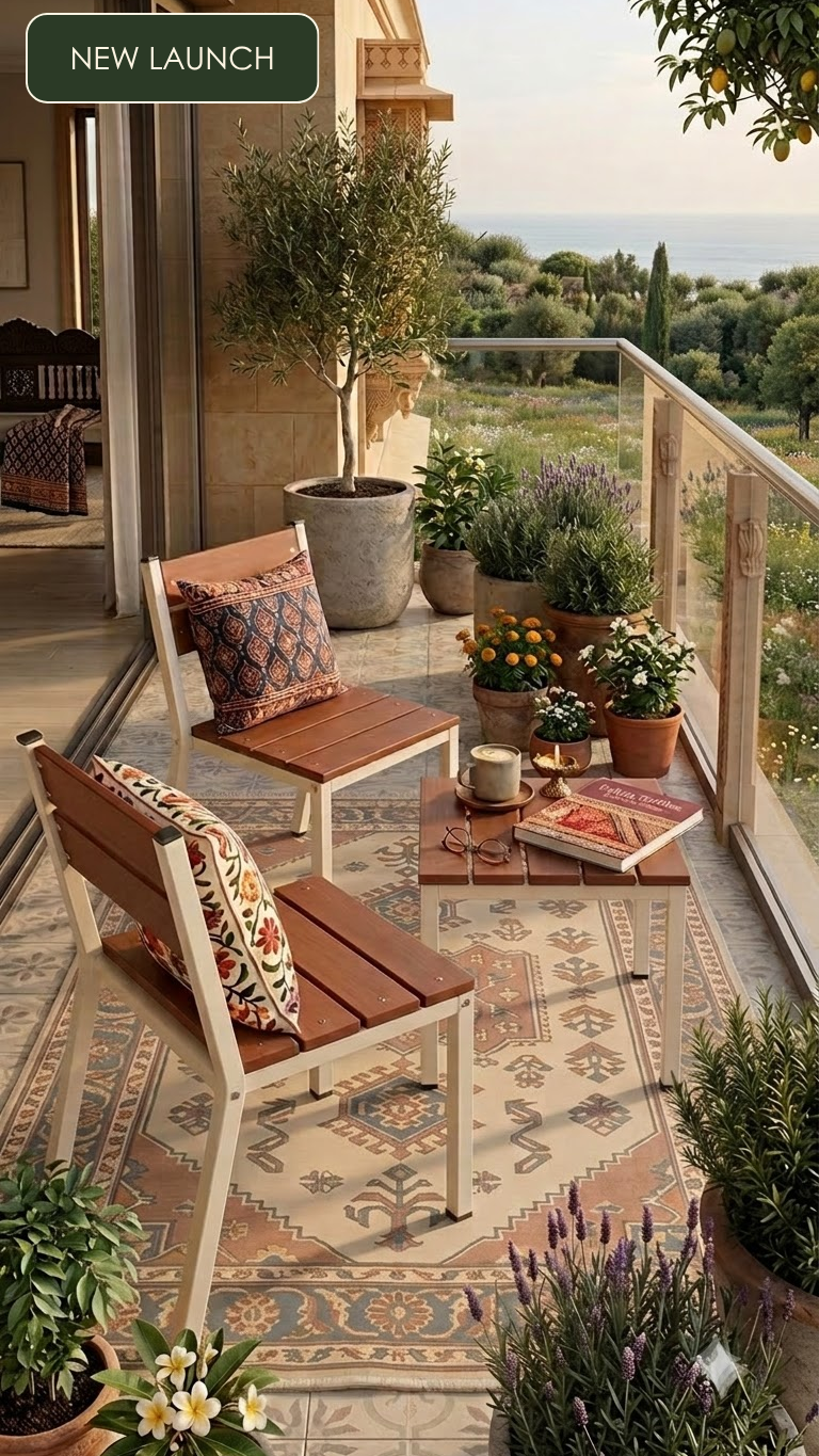 Balcony Coffee Table Set