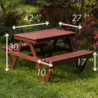 A Frame Picnic Table